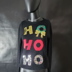 Black Christmas sweater
